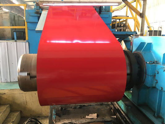 प्रभाव प्रतिरोधी RAL रंग लेपित धातु शीट 508mm / 610mm आईडी