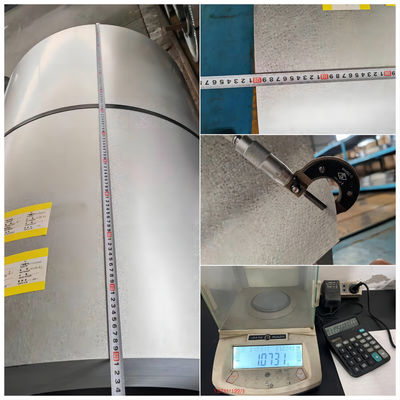 आईडी 508mm 610mm Galvalume स्टील कॉइल निर्माता चौड़ाई Max1250mm