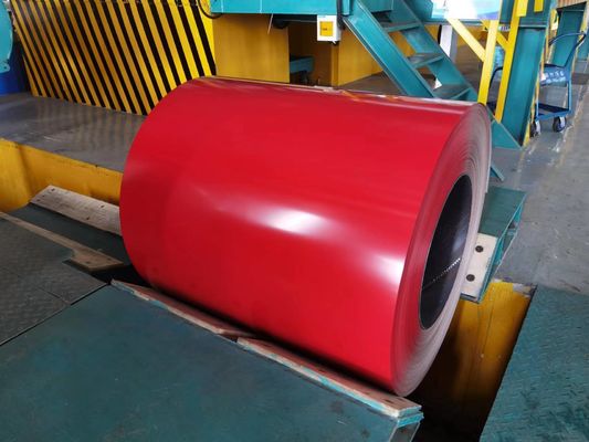 PPGI छत शीट कॉइल 0.13mm-0.8mm घरेलू उपकरणों / सजावट के लिए