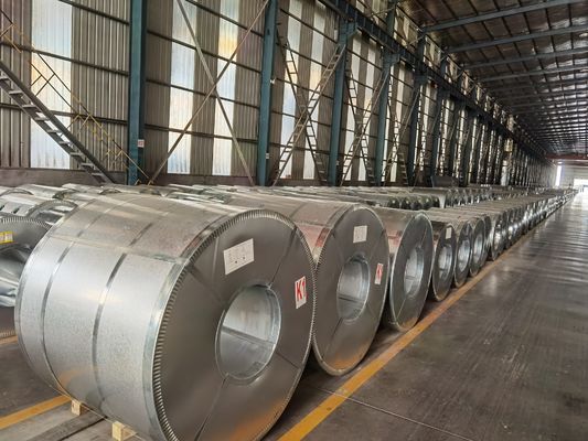 टिकाऊ 3-8MT Galvalume स्टील कॉइल स्टॉक मैक्स1250 मिमी चौड़ाई