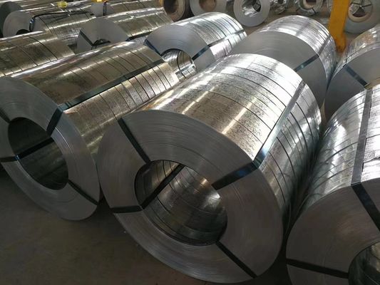 20-275g/m2 जस्ता कोटिंग जस्ती स्टील कॉइल 508mm / 610mm आईडी