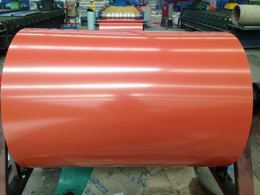 उच्च शक्ति जस्ता स्टील कॉइल 600mm-1250mm रंग लेपित शीट कॉइल