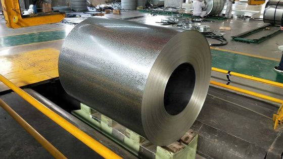 कस्टम शून्य स्पैंगल जस्ती शीट कॉइल उपज ताकत 275-500MPa