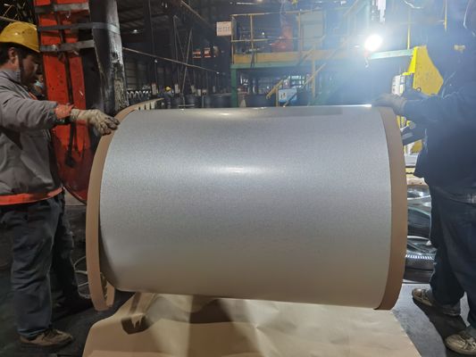0.13-0.8mm मोटाई टिकाऊ निर्माण के लिए Aluzinc धातु शीट
