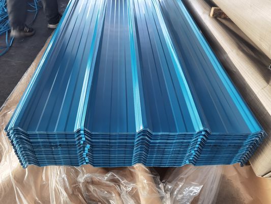 उच्च कठोरता 60-95HRB नालीदार स्टील शीट सतह 20-275g/M2 जस्ता कोटिंग